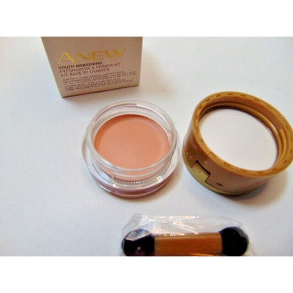 AVON Anew Youth-Awakening Eyeshadow & Primer Kit- F301 Soft Mauve NIB damagedbox - Picture 3 of 6